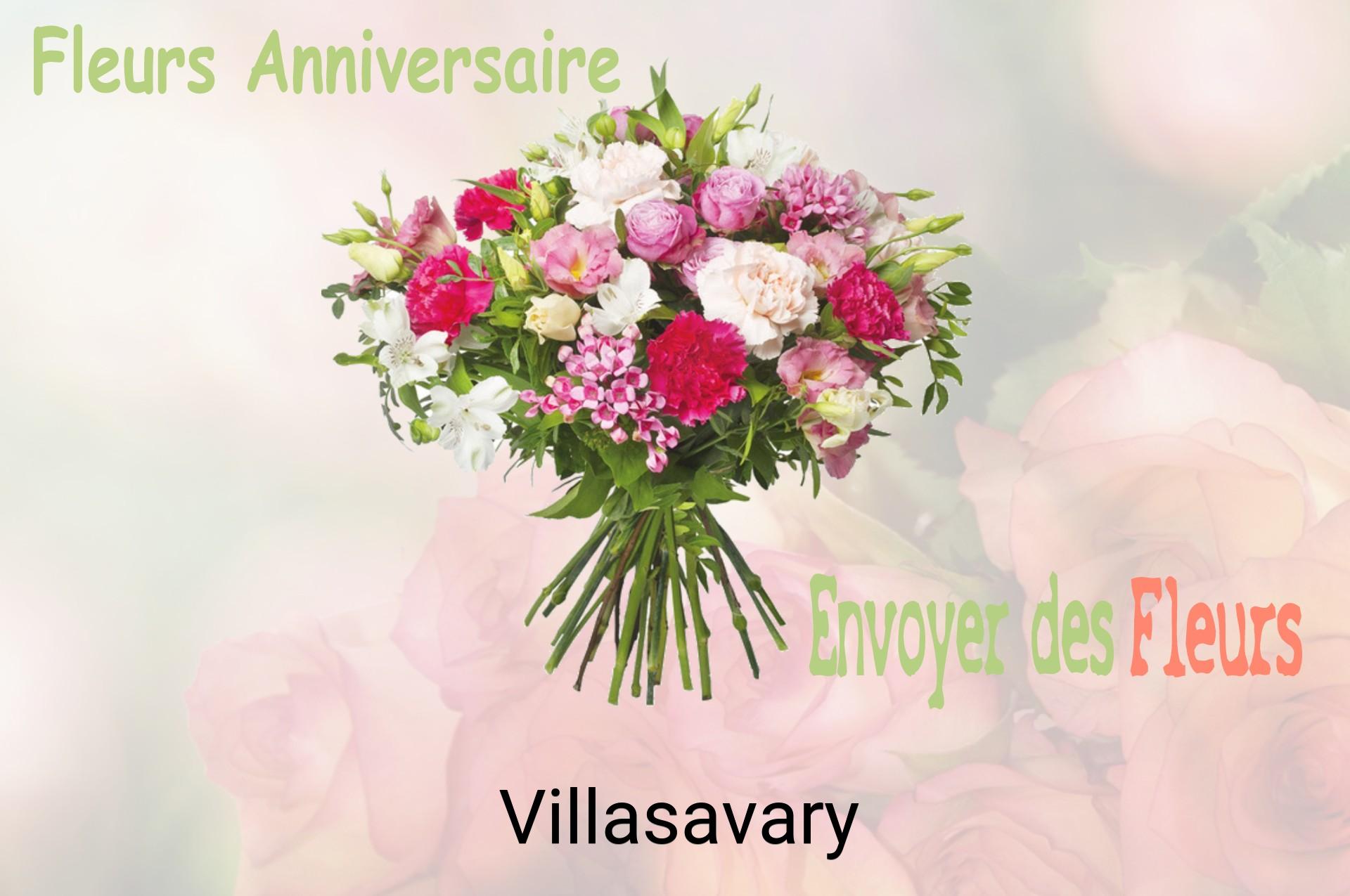 Bouquet de fleurs d’anniversaire livré à Villasavary