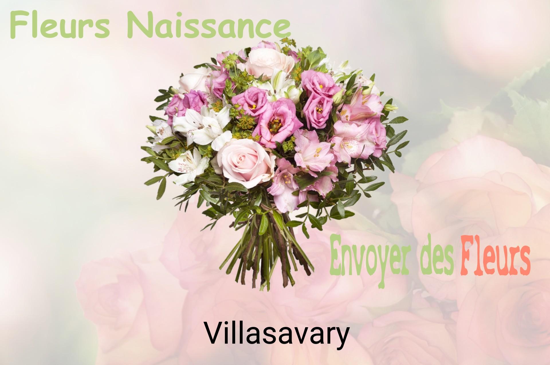 Bouquet de fleurs de naissance livré à Villasavary
